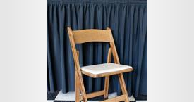 Fruitwood Folding Chair