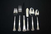 Silver Plated Flatware (Floral Queen)